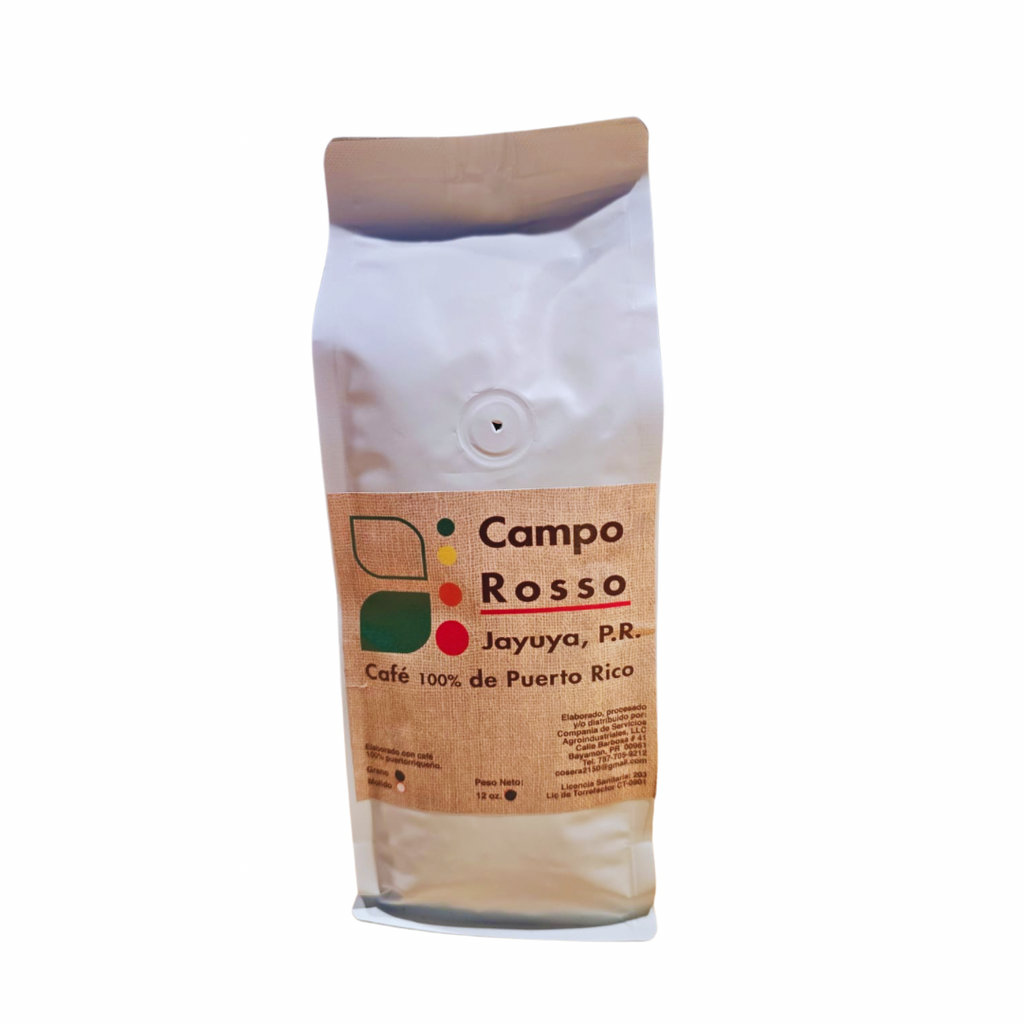 CAMPO ROSSO COFFEE 12 OZ WHOLE BEAN