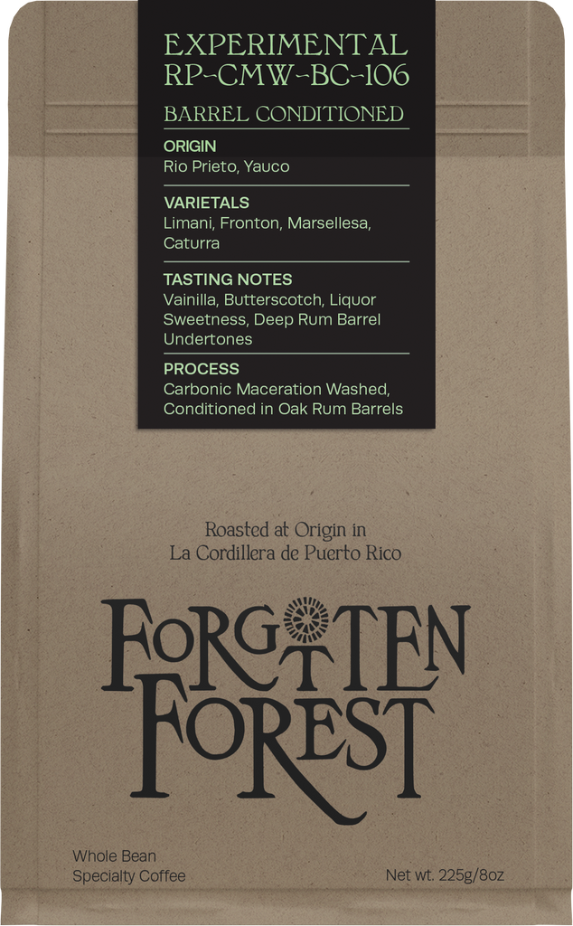 Barrel Conditioned Rio Prieto- Forgotten Forest