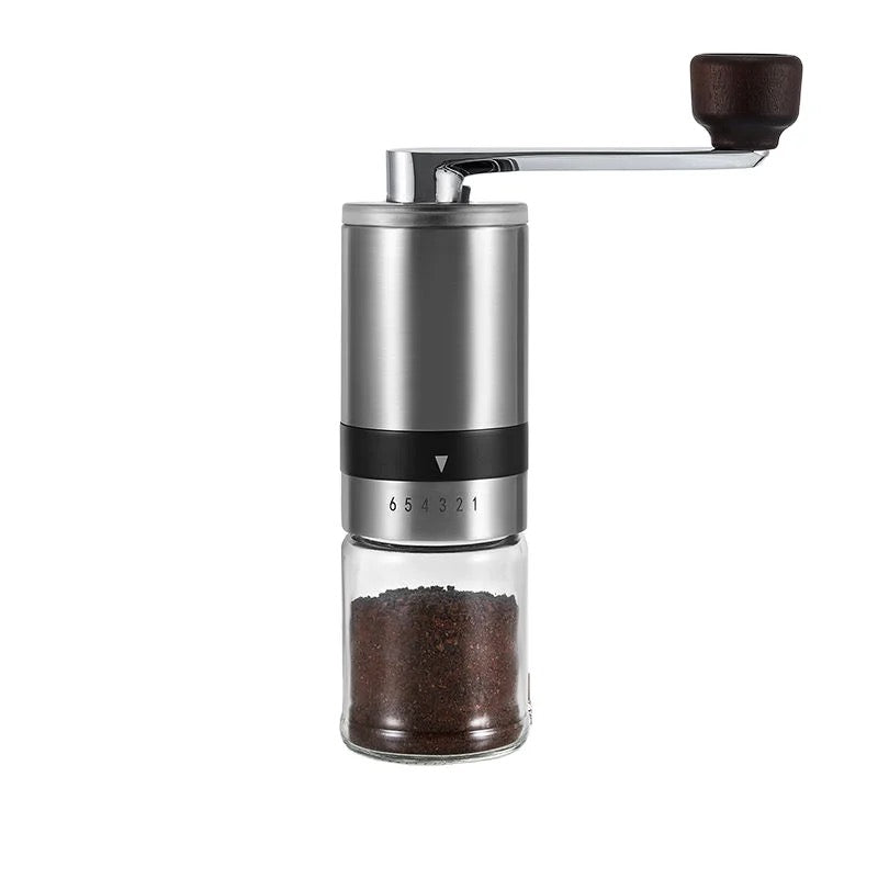 Grinder Coffee Manual Glass